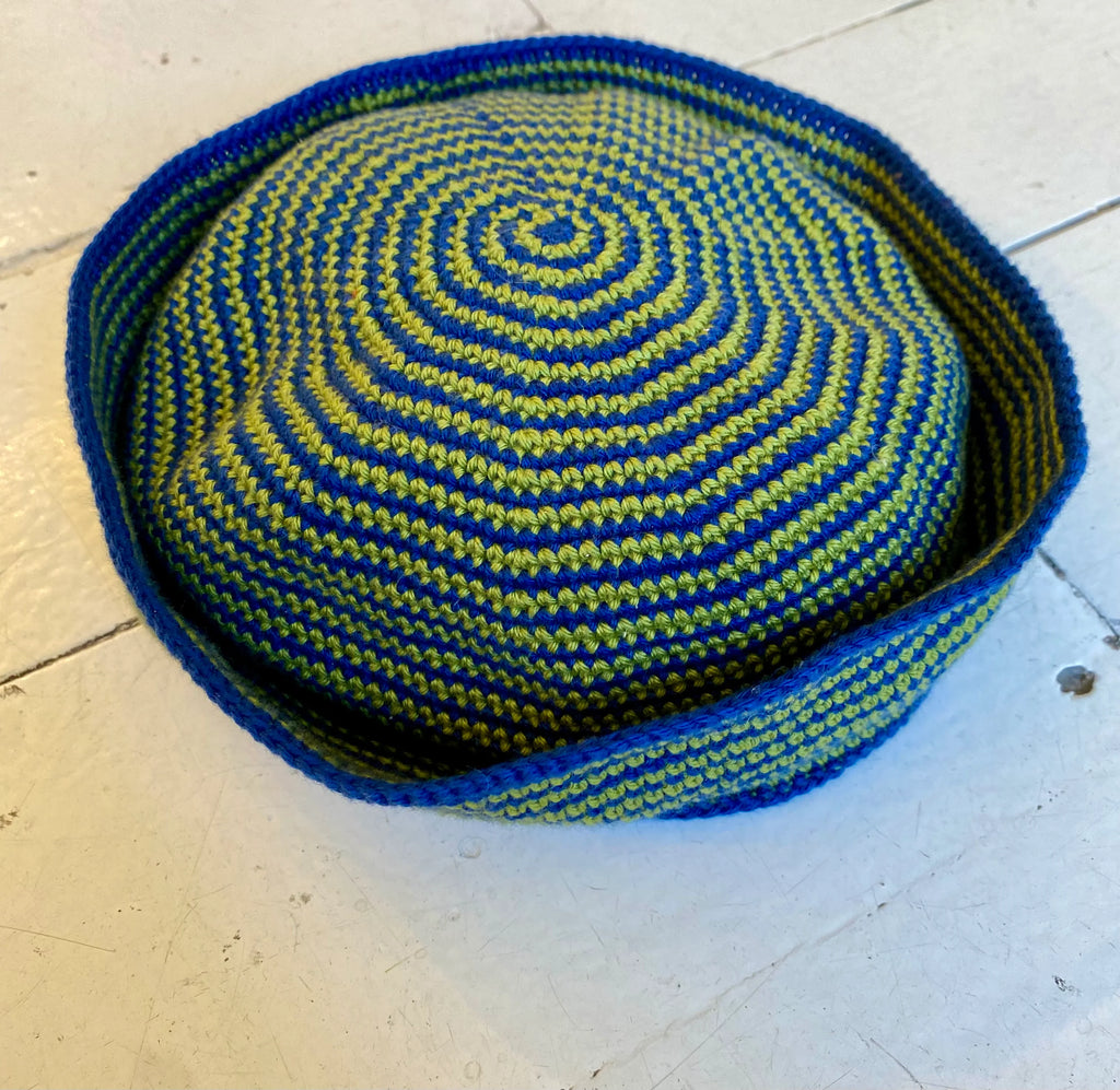 Sailor hat (grøn og blå)