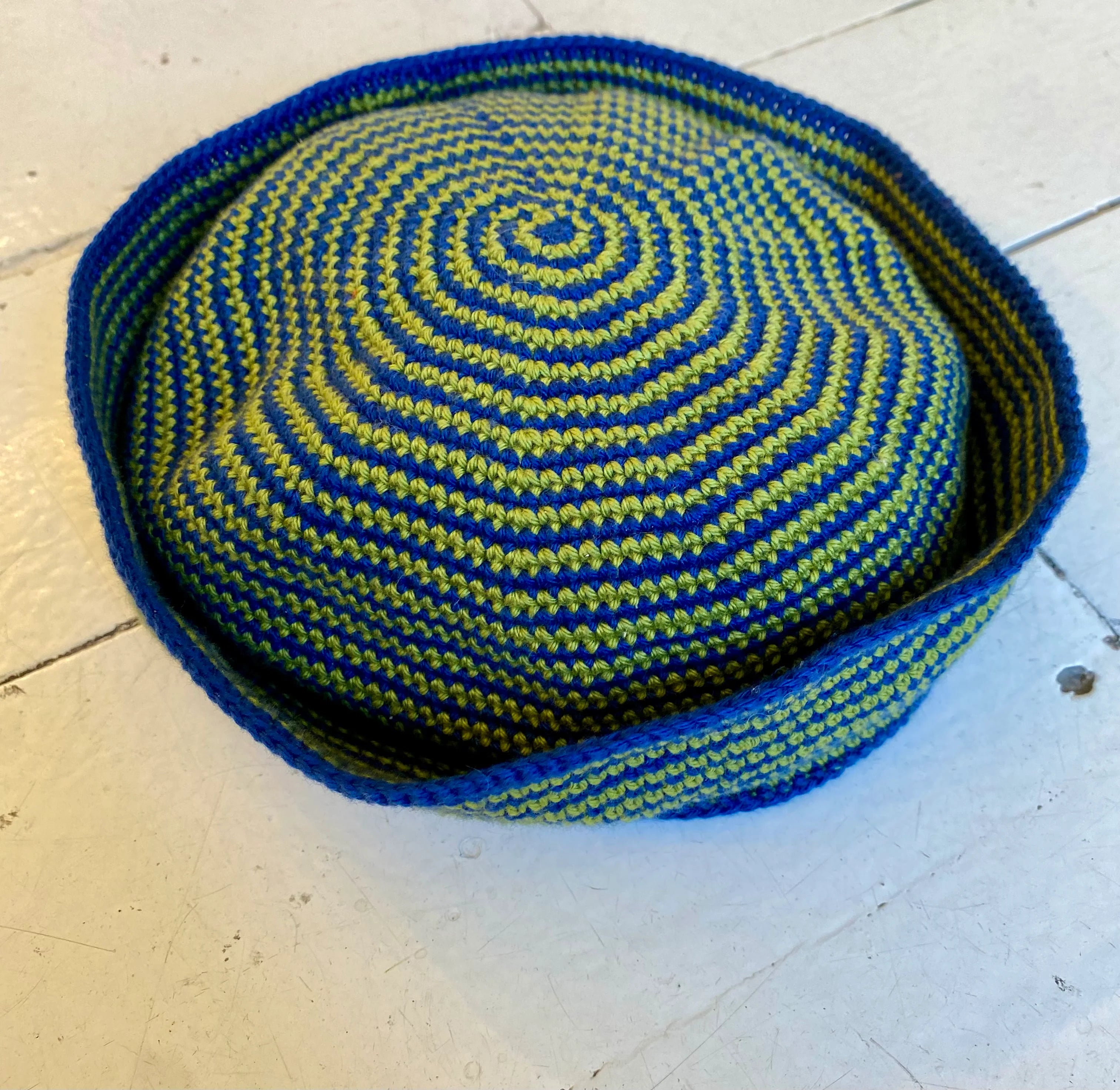 Sailor hat (grøn og blå)