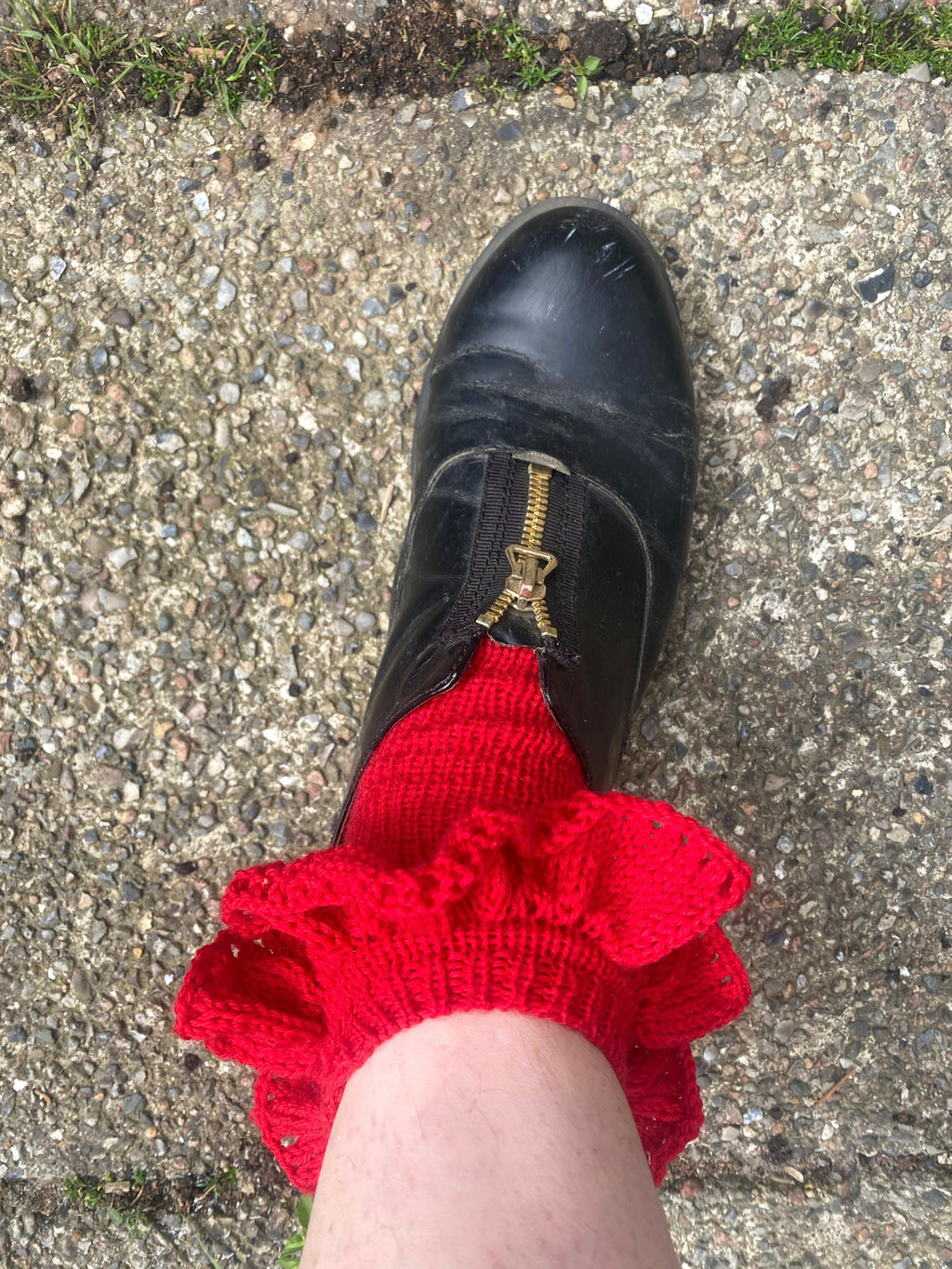 OPSKRIFT - Frou-Frou Frynsesokker