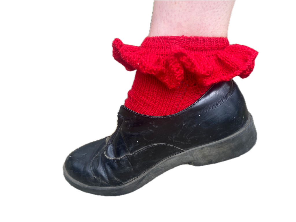 OPSKRIFT - Frou-Frou Frynsesokker