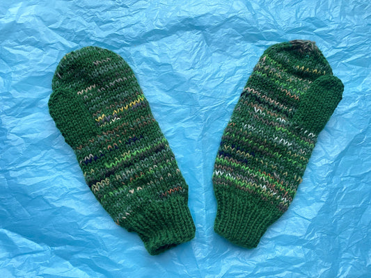 Mittens green