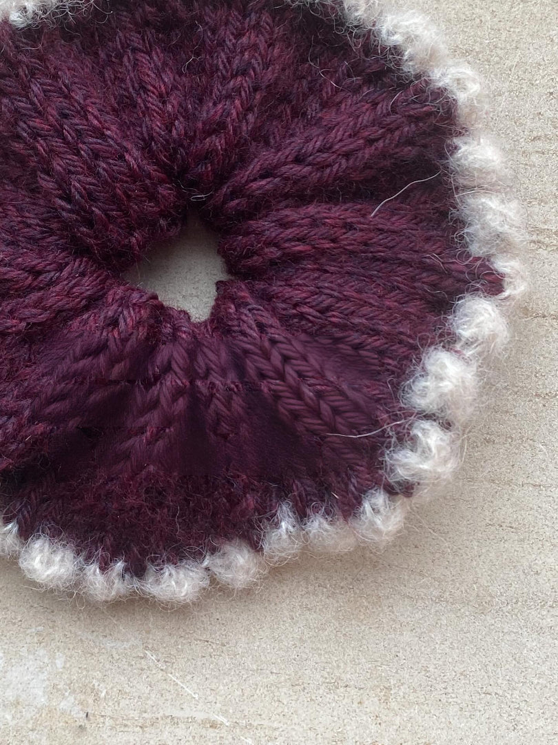 OPSKRIFT - Picot Scrunchie