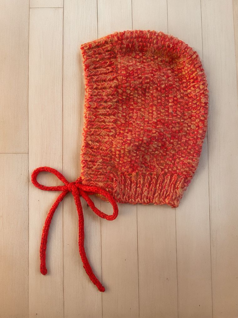 MODÈLE DE TRICOT - Bonnet de perles